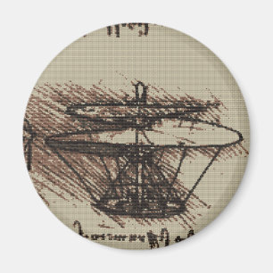 DAVINCI-HELOkor syr design Magnet