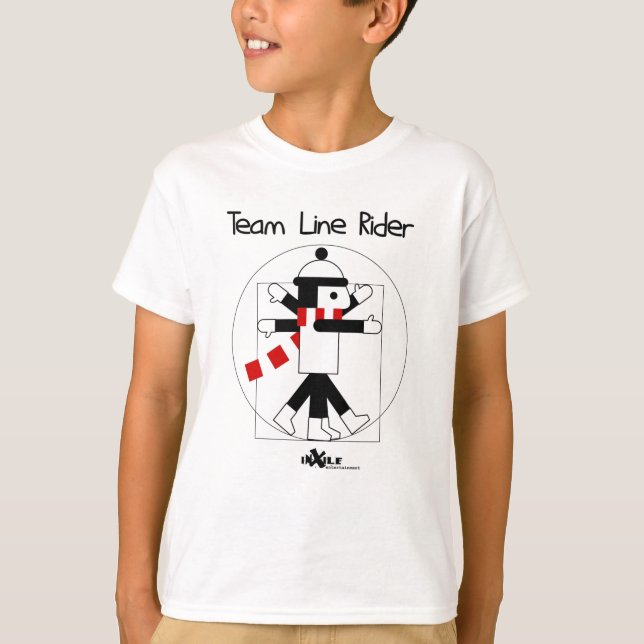 DaVinci LineRider T-shirt (Framsida)