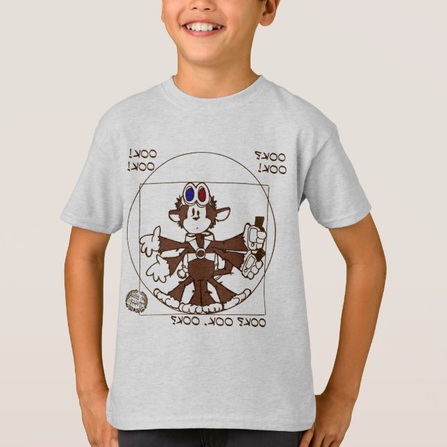 DaVinci-ook! Tee Shirt (Framsida)