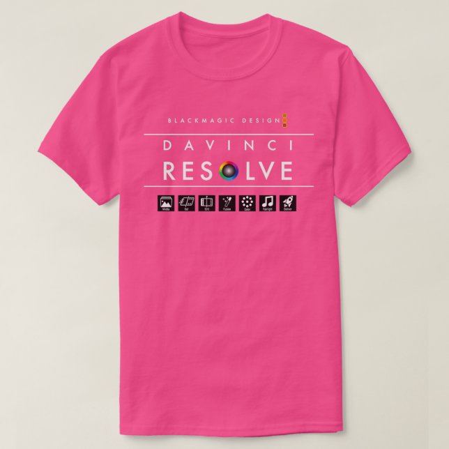 Davinci Resolve, Apparater Tillbehör Essential  T Shirt (Design framsida)
