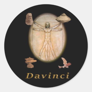 Davinci Runt Klistermärke