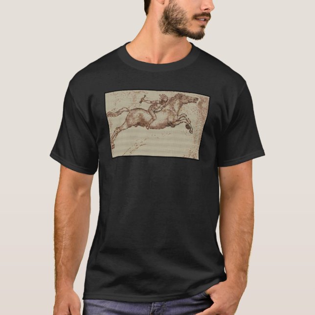 DAVINCI-RYTTARE II TEE SHIRT (Framsida)