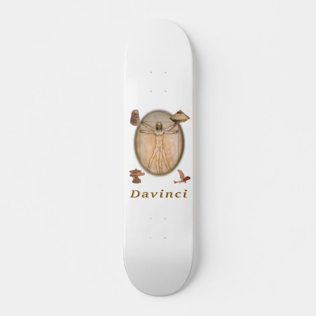 Davinci Skateboard Bräda 19,5 Cm (Framsida)