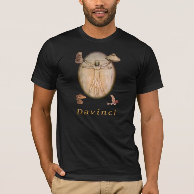 Davinci T Shirt (Framsida)