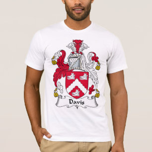 Davis familjvapensköld t-shirt