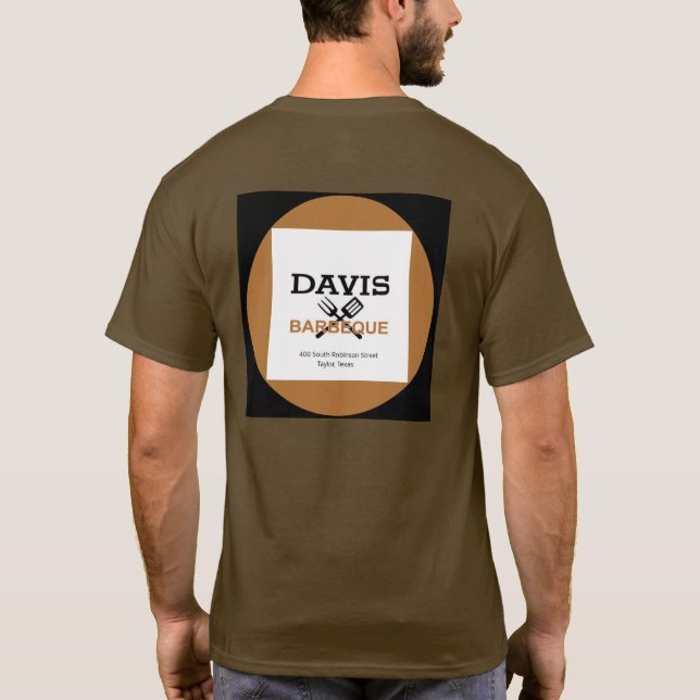 Davis grillfest t shirt (Baksida)