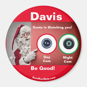 Davis Santa tittar på Magnet