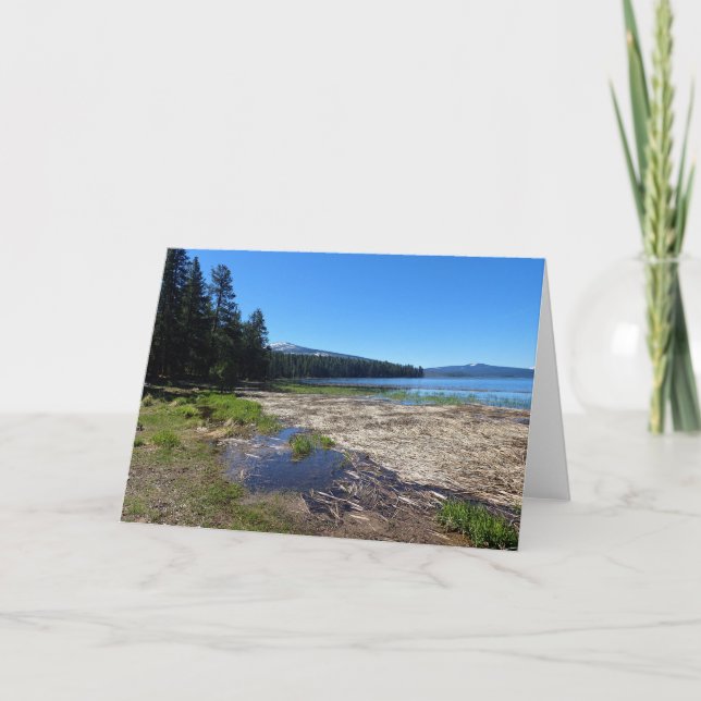 Davis Sjö, Oregon Kort (Framsida)