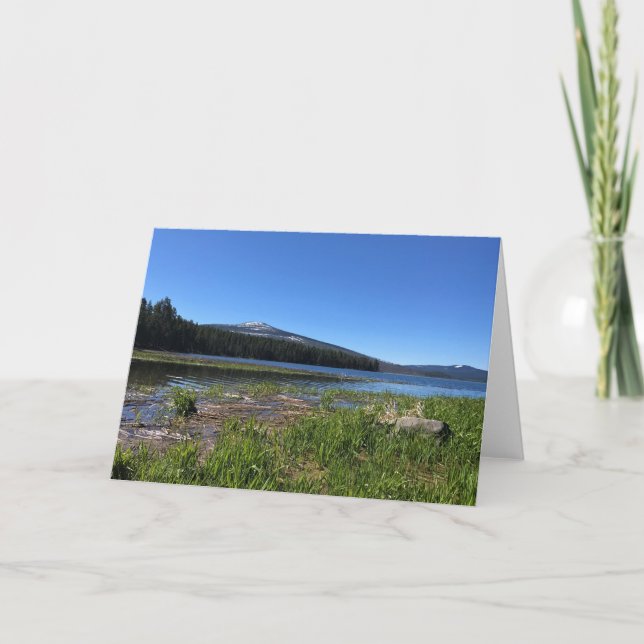 Davis Sjö, Oregon Kort (Framsida)