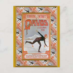 Davos 1906 helg vykort
