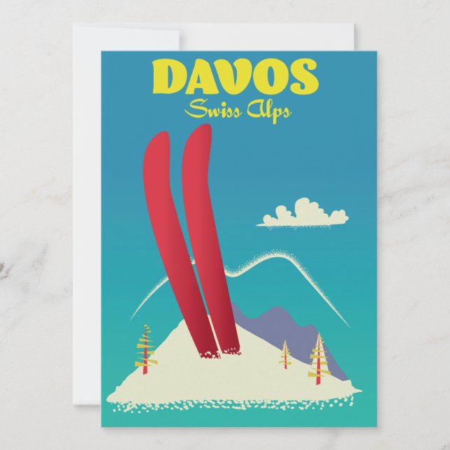 Davos Schweiziska Alperna (Framsida)