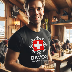 Davos Swiss Apres-Ski Instructor T Shirt