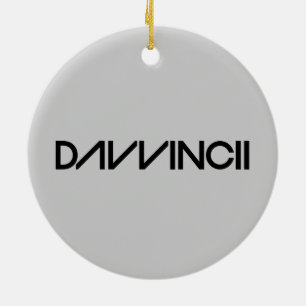 Davvincii Julgransprydnad Keramik