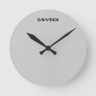 Davvincii Rund Klocka