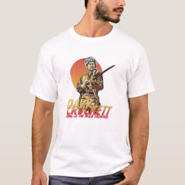 Davy Crockett Kung vid Vilden Frontier T Shirt