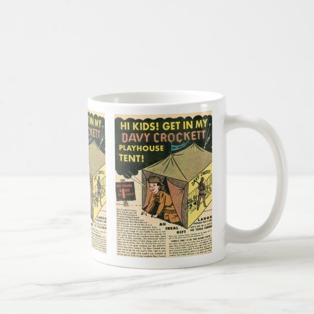 Davy Crockett lekstugatält Kaffemugg (Höger)