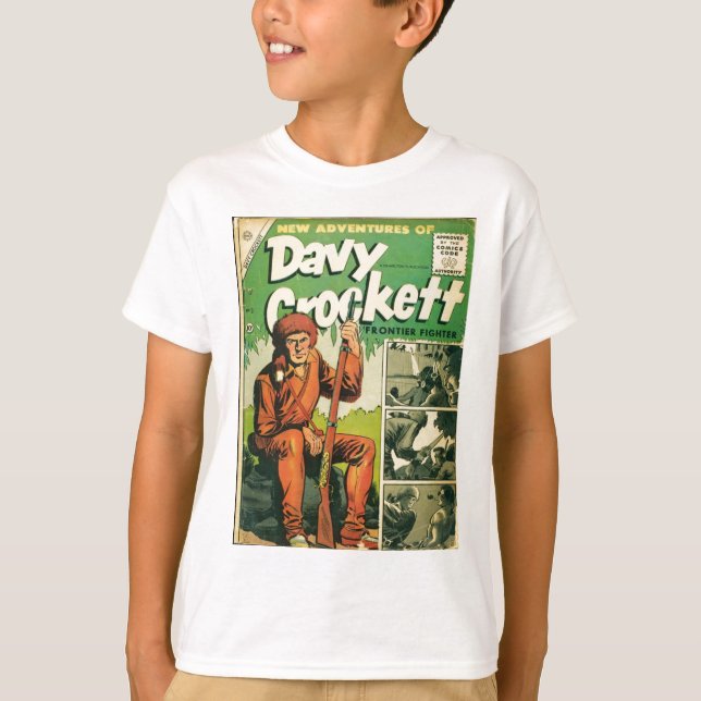 Davy Crockett T-shirt (Framsida)