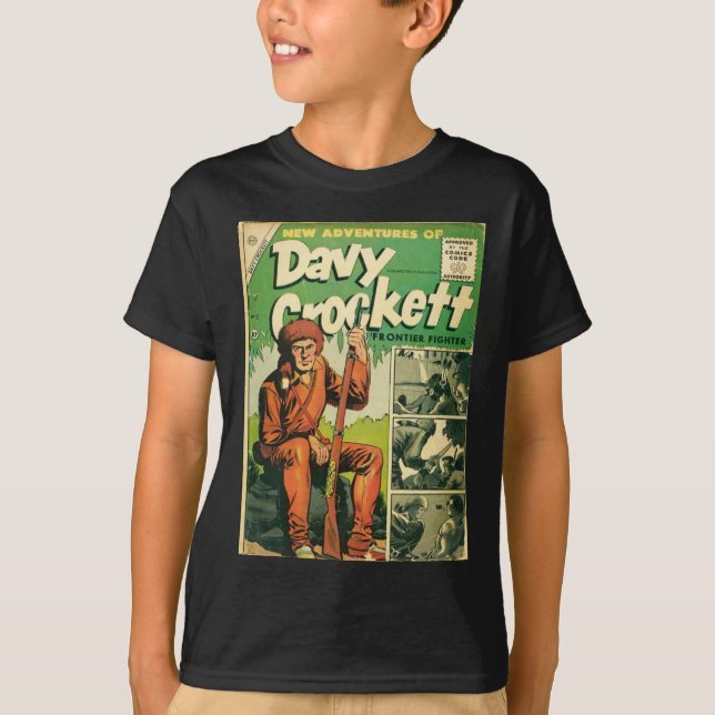 Davy Crockett Tee Shirt (Framsida)
