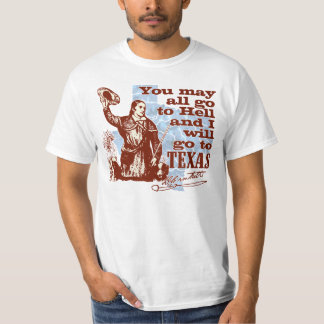 Davy Crockett Texas Tee