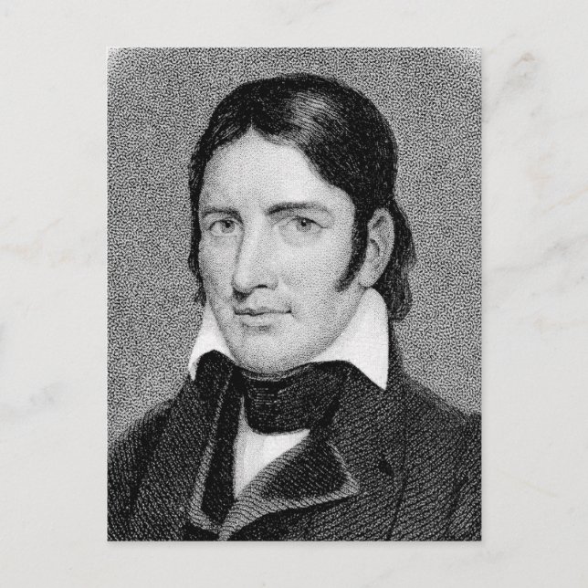 Davy Crockett Vykort (Framsida)