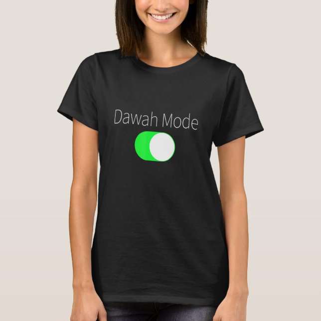 Dawah Mode på T Shirt (Framsida)