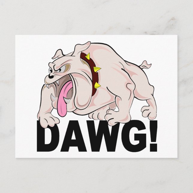 DAWG! vykort, anpassa Vykort (Framsida)