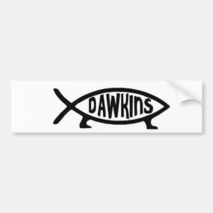 Dawkins fisk bildekal