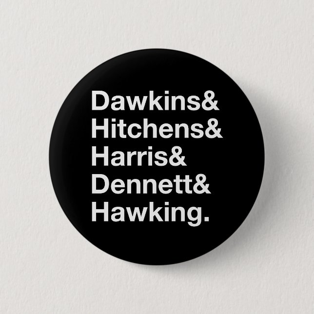 Dawkins&Hitchens&Harris&Dennett&Hawking - Knapp (Framsida)