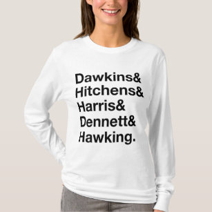 Dawkins&Hitchens&Harris&Dennett&Hawking - Tee