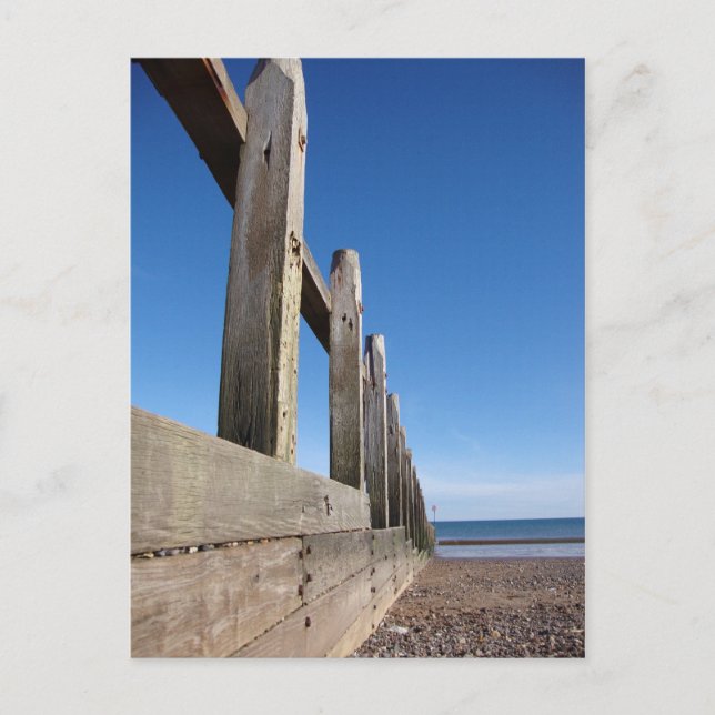Dawlish Warren Blå himmel Vykort (Framsida)