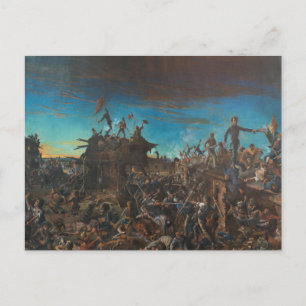 Dawn at the Alamo Vykort