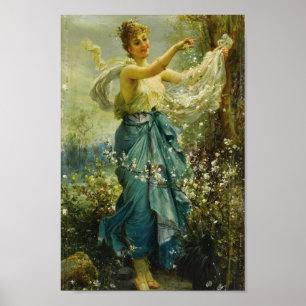 Dawn av Hans Zatzka - poster
