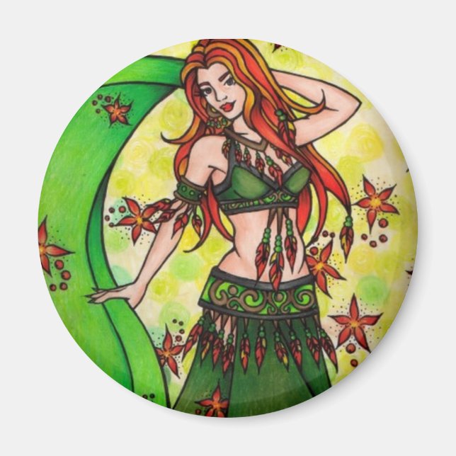 Dawn Belly Dancer Magnet (Framsidan)