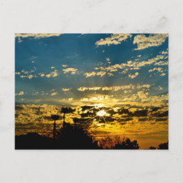 Dawn Breaking over Mojave Desert Vykort