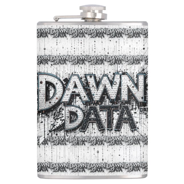 Dawn Data Barware & Pub Verktyg Flasks Fickplunta (Framsidan)