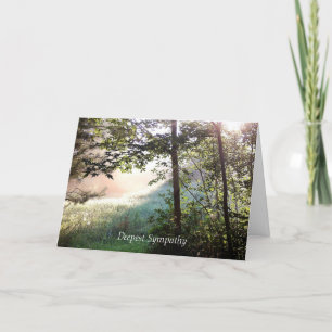 Dawn Deepest Sympathy Card Kort