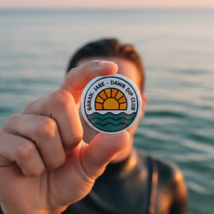 Dawn Dip Club – Sunrise Wild Swimmer Design Knapp