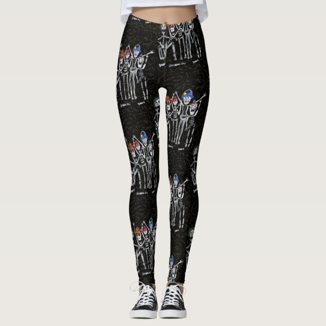 Dawn för de dödliga högtrycksbenen leggings (Framsida)