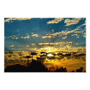 Dawn har brustit fototryck