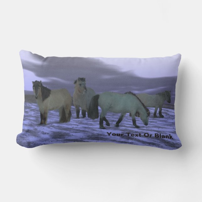 Dawn Horse Lumbarkudde (Framsida)
