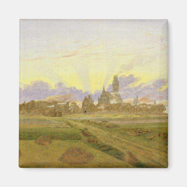 Dawn i Neubrandenburg Magnet (Framsidan)