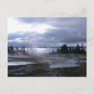 Dawn i Yellowstone Vykort
