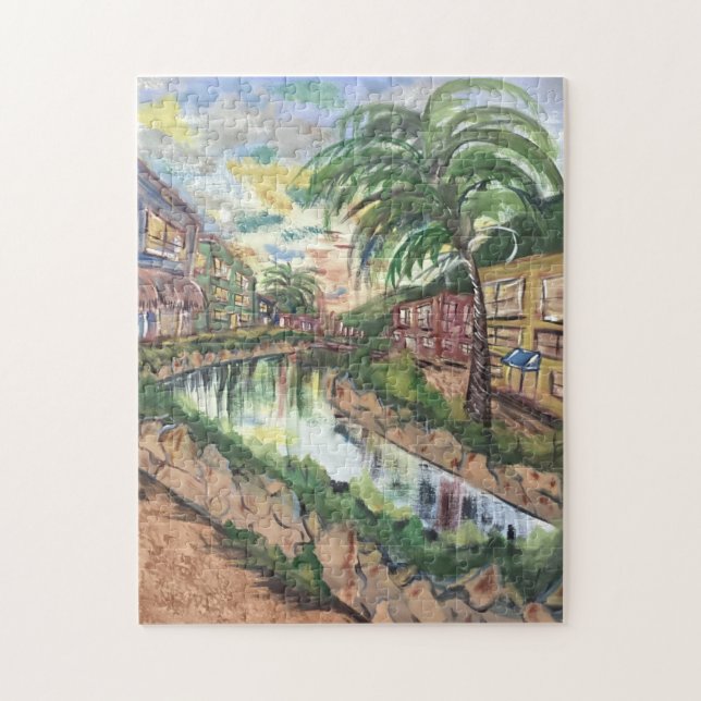 Dawn in Caribbean Puzzle Pussel (Vertikal)