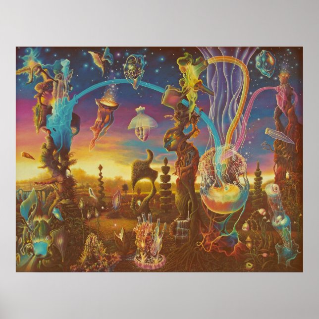 Dawn in the Garden of Creation Poster (Framsidan)