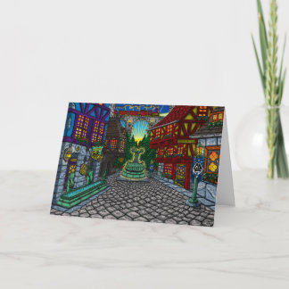 Dawn in Thorsville - Greeting Card Kort