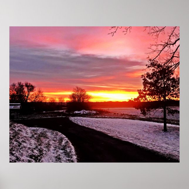 DAWN IN WINTER POSTER (Framsidan)