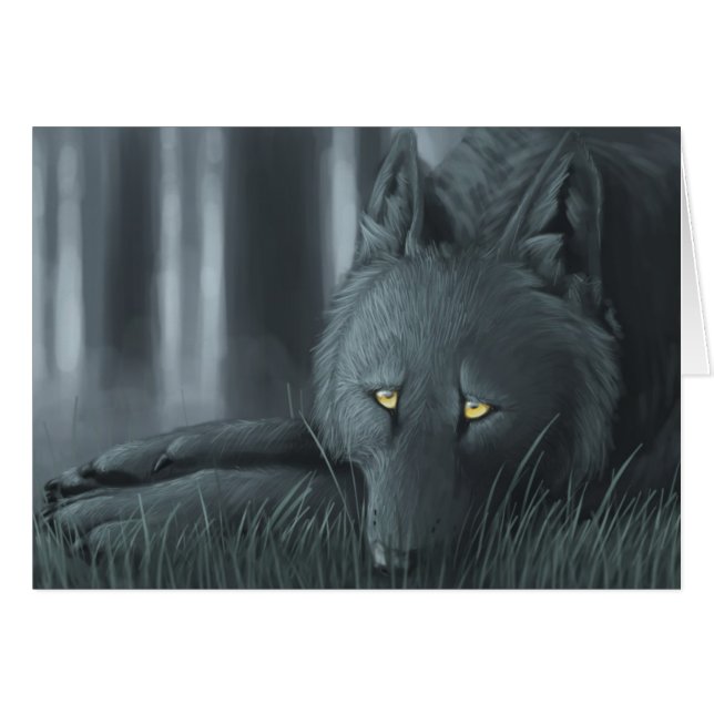 "Dawn"-kort Hälsningskort (Framsidan Horizontal)