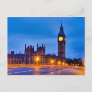 Dawn Light London Vykort