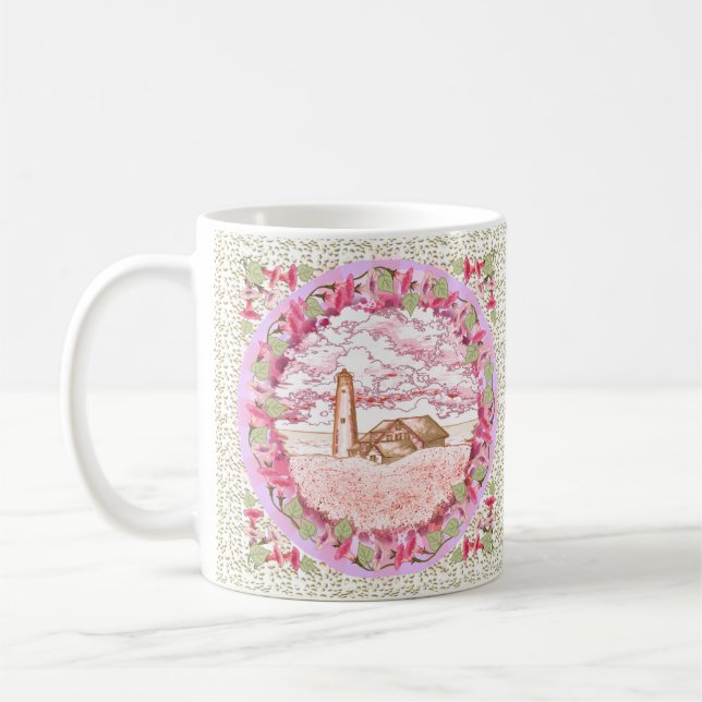Dawn Lighthouse-mugg Kaffemugg (Vänster)