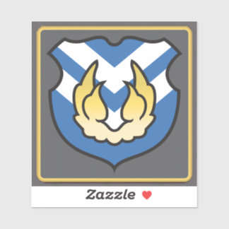 Dawn of Archadia FC Logotyp Small Vinyl Sticker Klistermärken